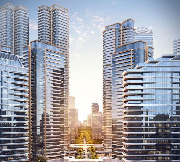Property marketing design for a residential development